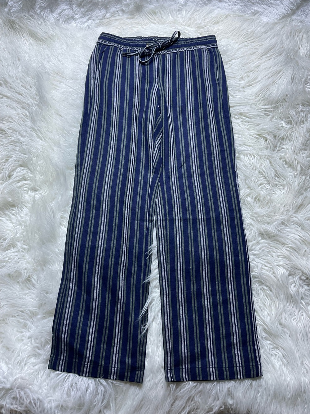 NWT Ann Taylor Striped Wide Leg Pants